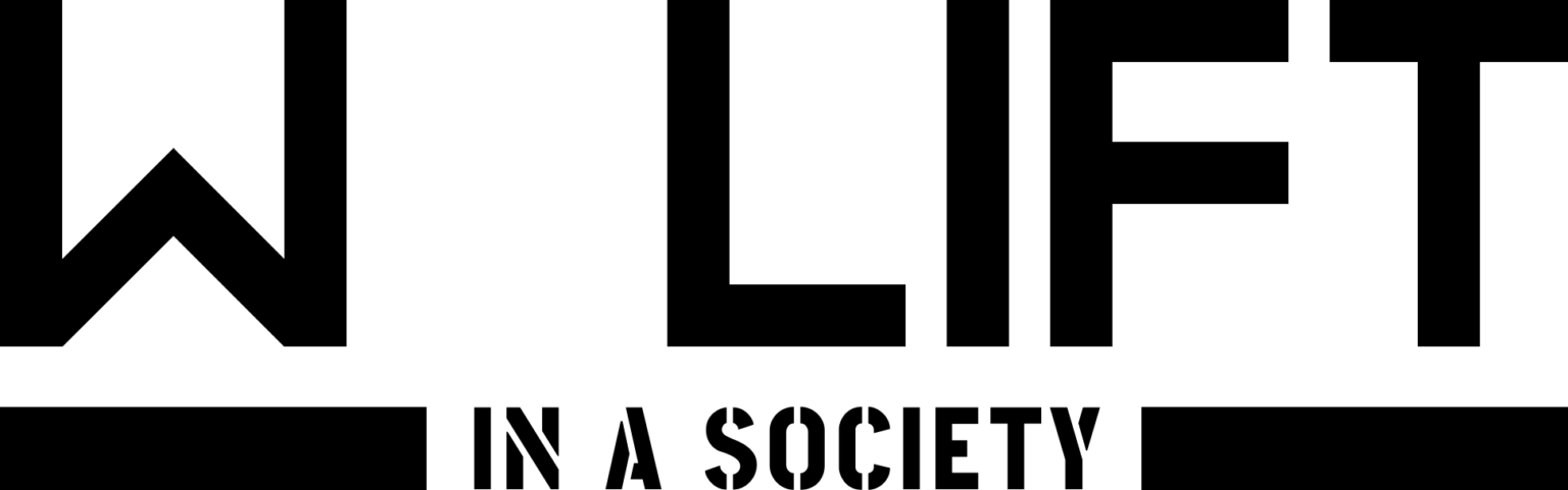 WE LIFT IN A SOCIETY (@weliftinasociety) Website Logo - Reject your Humanity